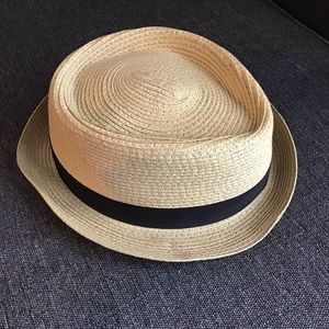 Angela & William Fedora hat with black band size L/XL Preowned